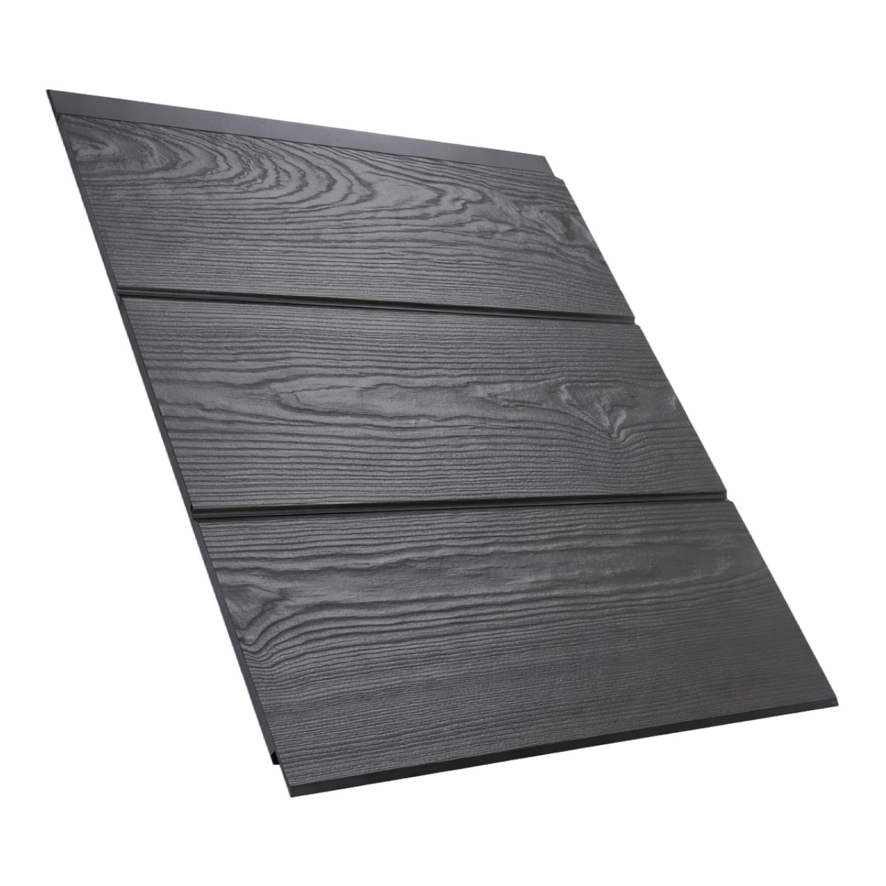 HardiePlank® VL Gevelbekleding Cedar Houtnerf Midnight Black